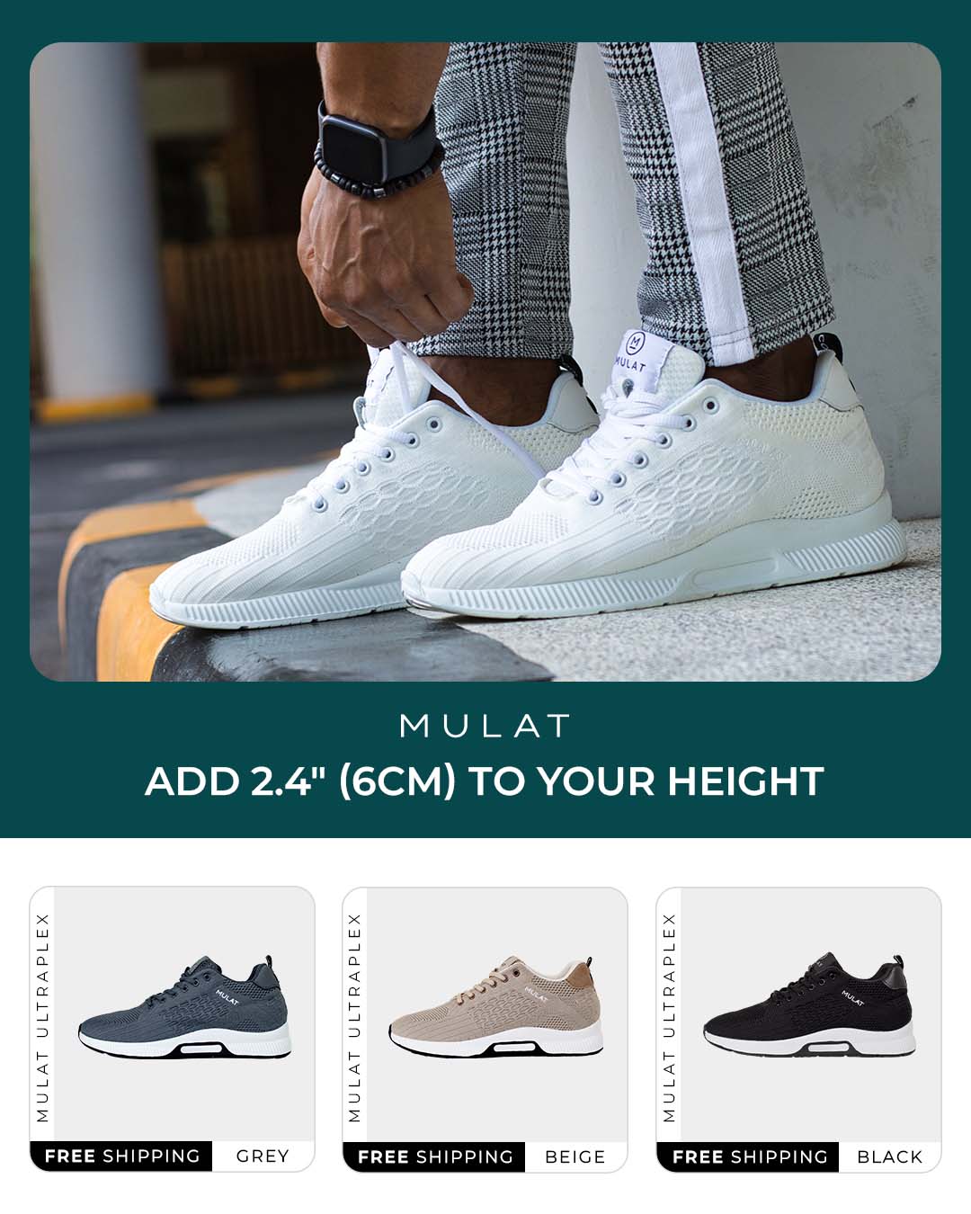 Mulat Ultraplex Sneakers White