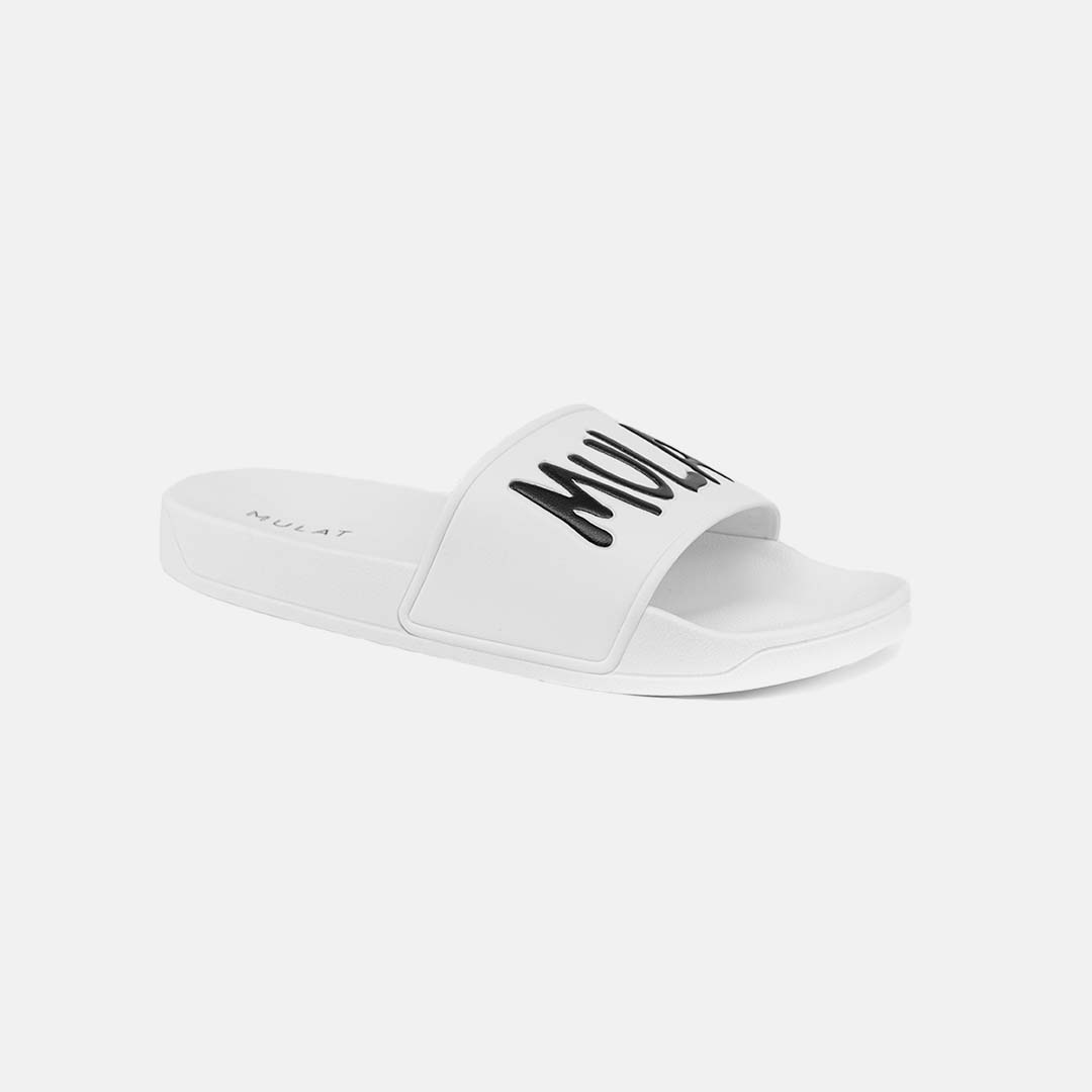 Mulat Abstract Slides - White