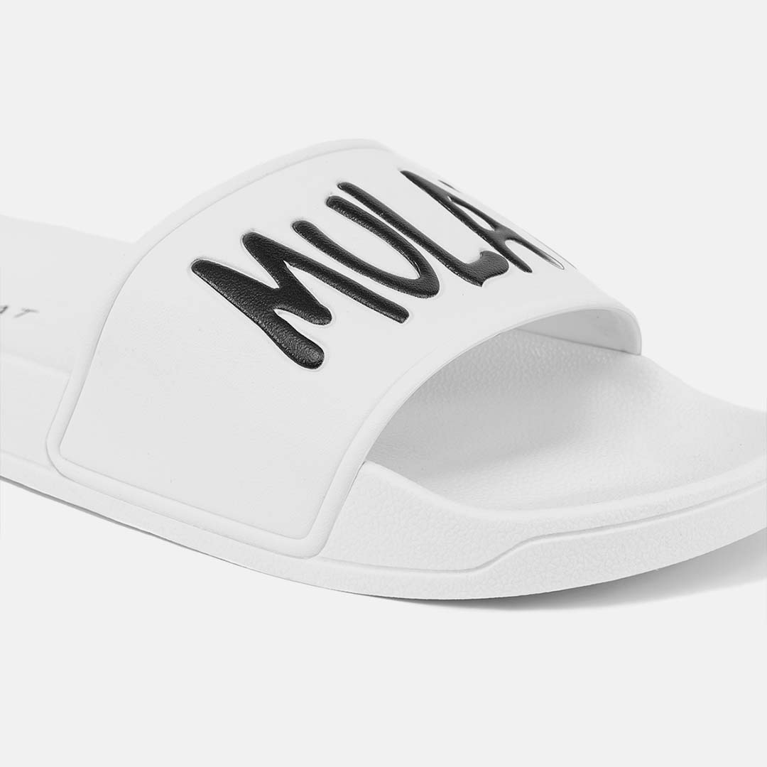 Mulat Abstract Slides - White