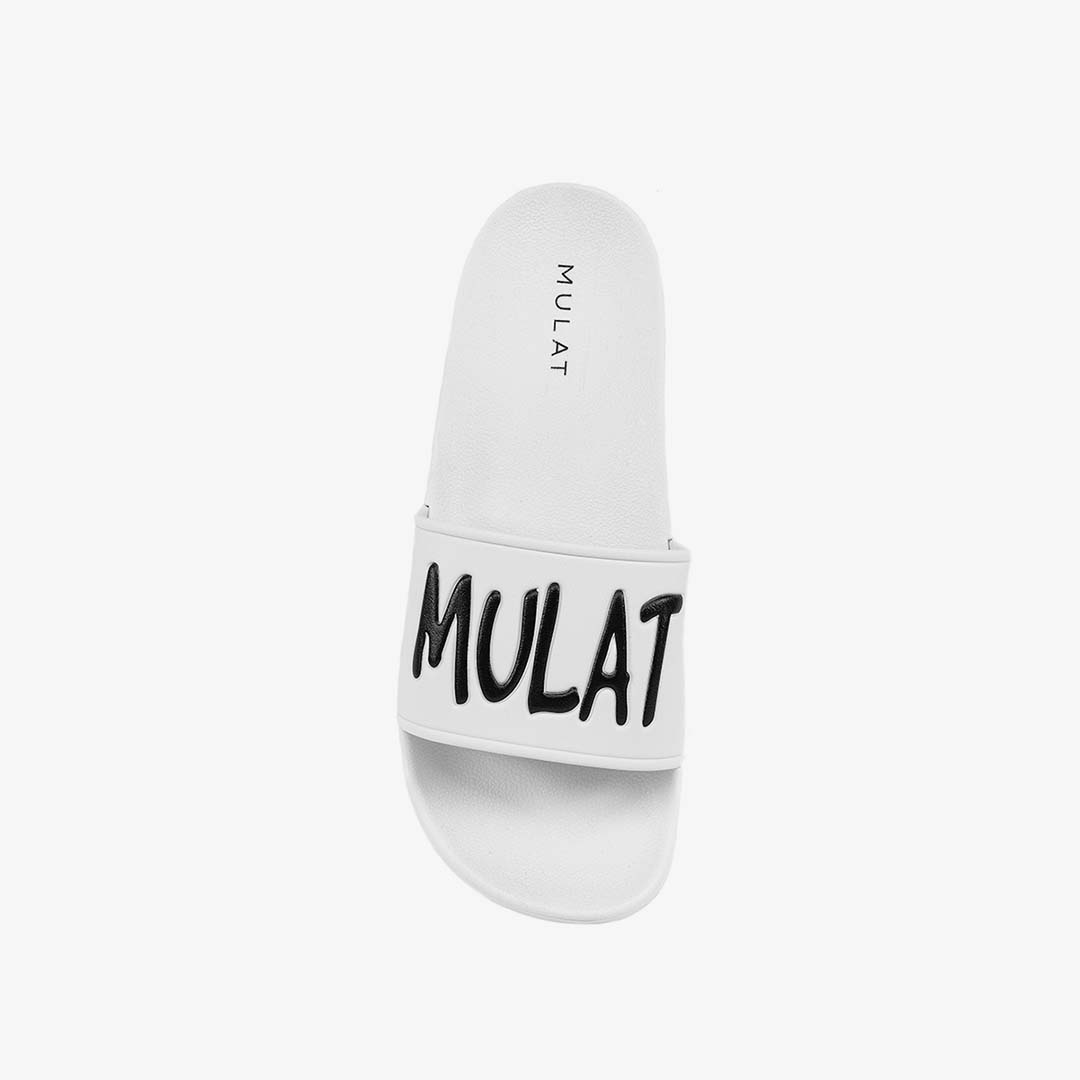 Mulat Abstract Slides - White