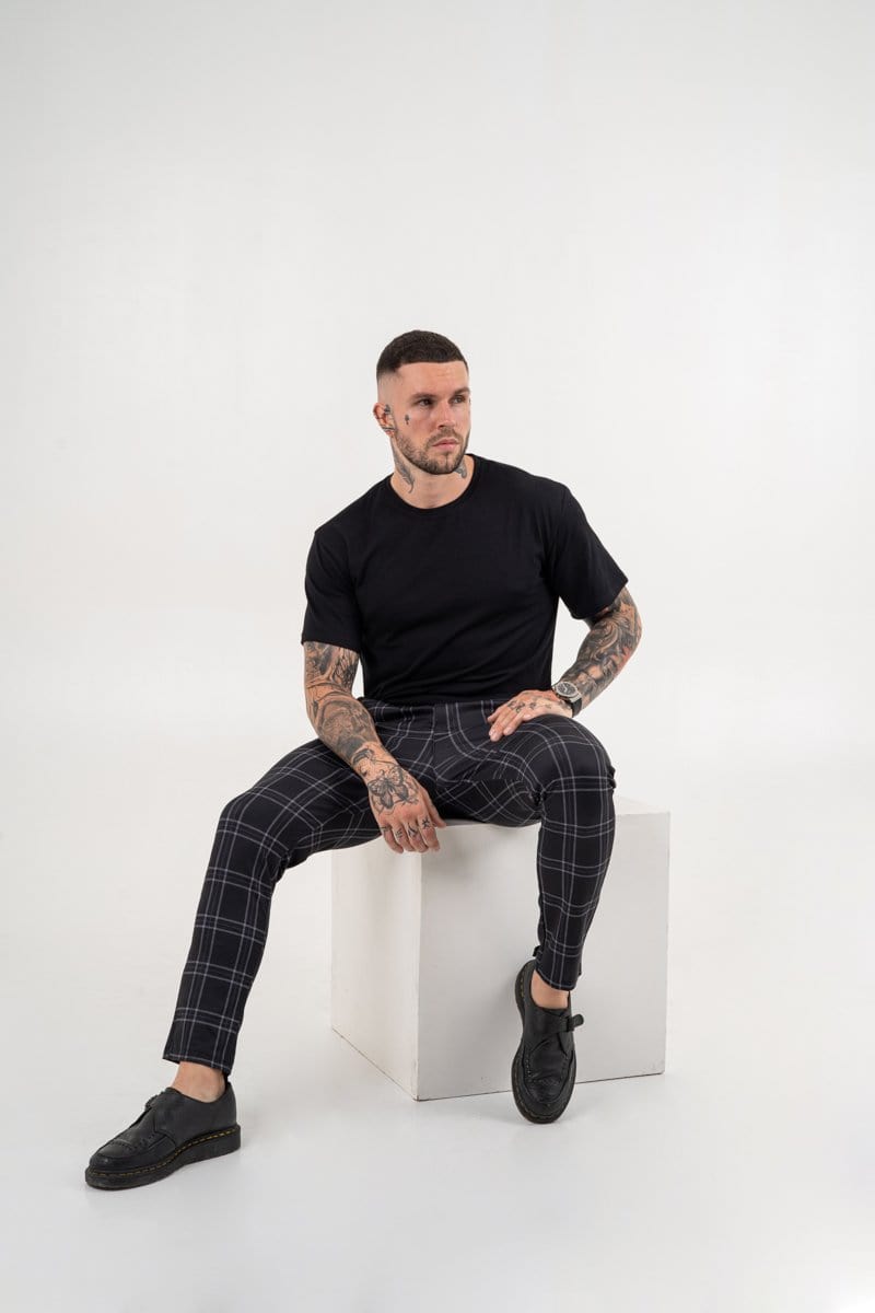 Mulat Mulat Classic Stretch Trousers - Black
