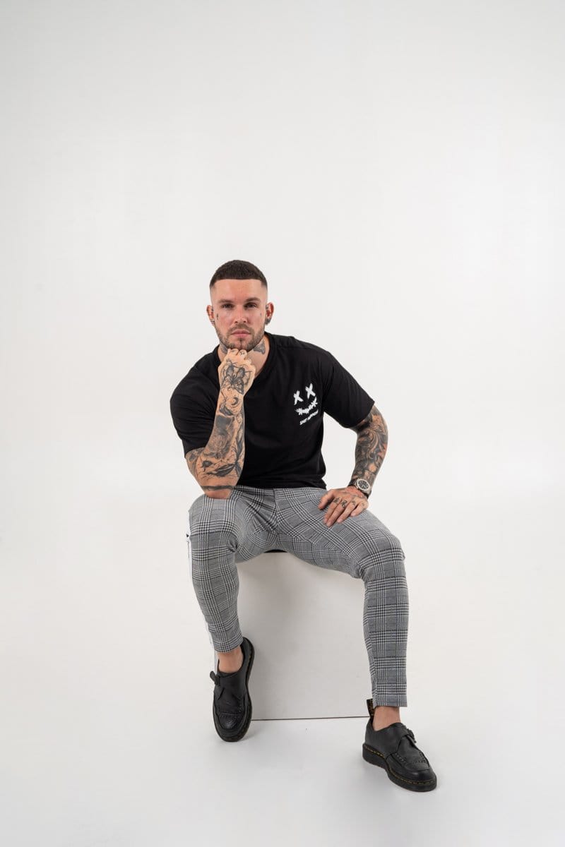 Mulat ASBO Oversized T-Shirt - Black