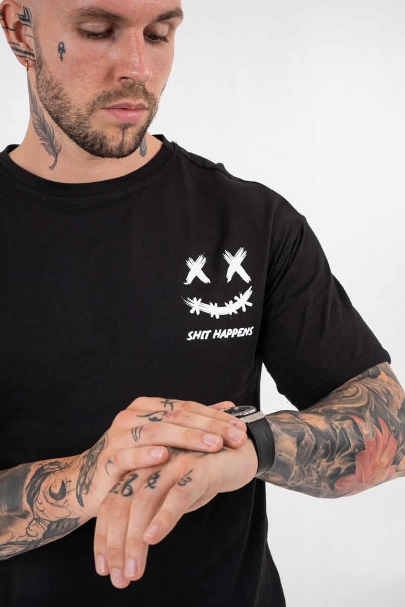 Mulat ASBO Oversized T-Shirt - Black