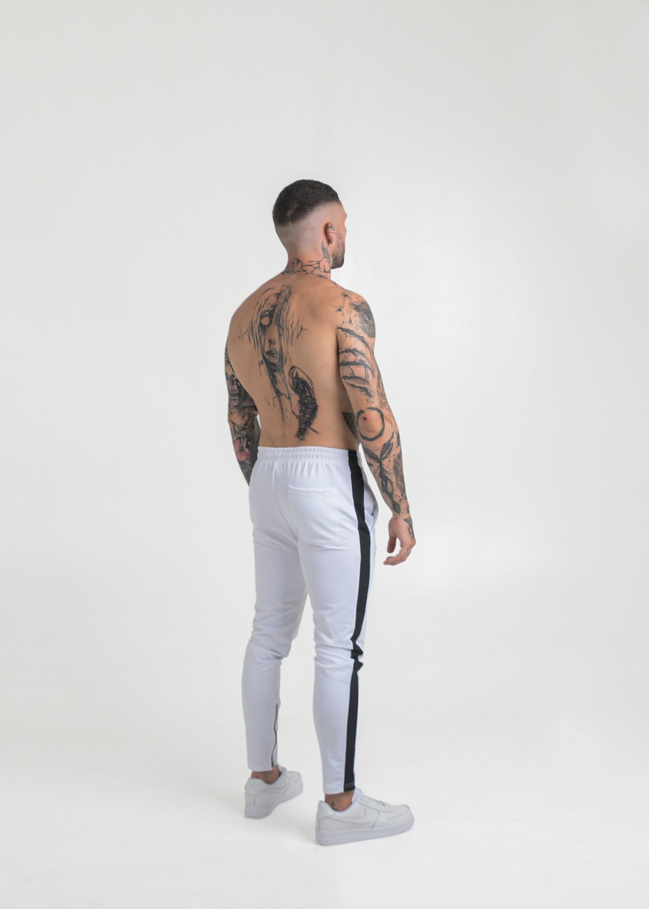 Mulat Mulat Essentials Gym Pants - White