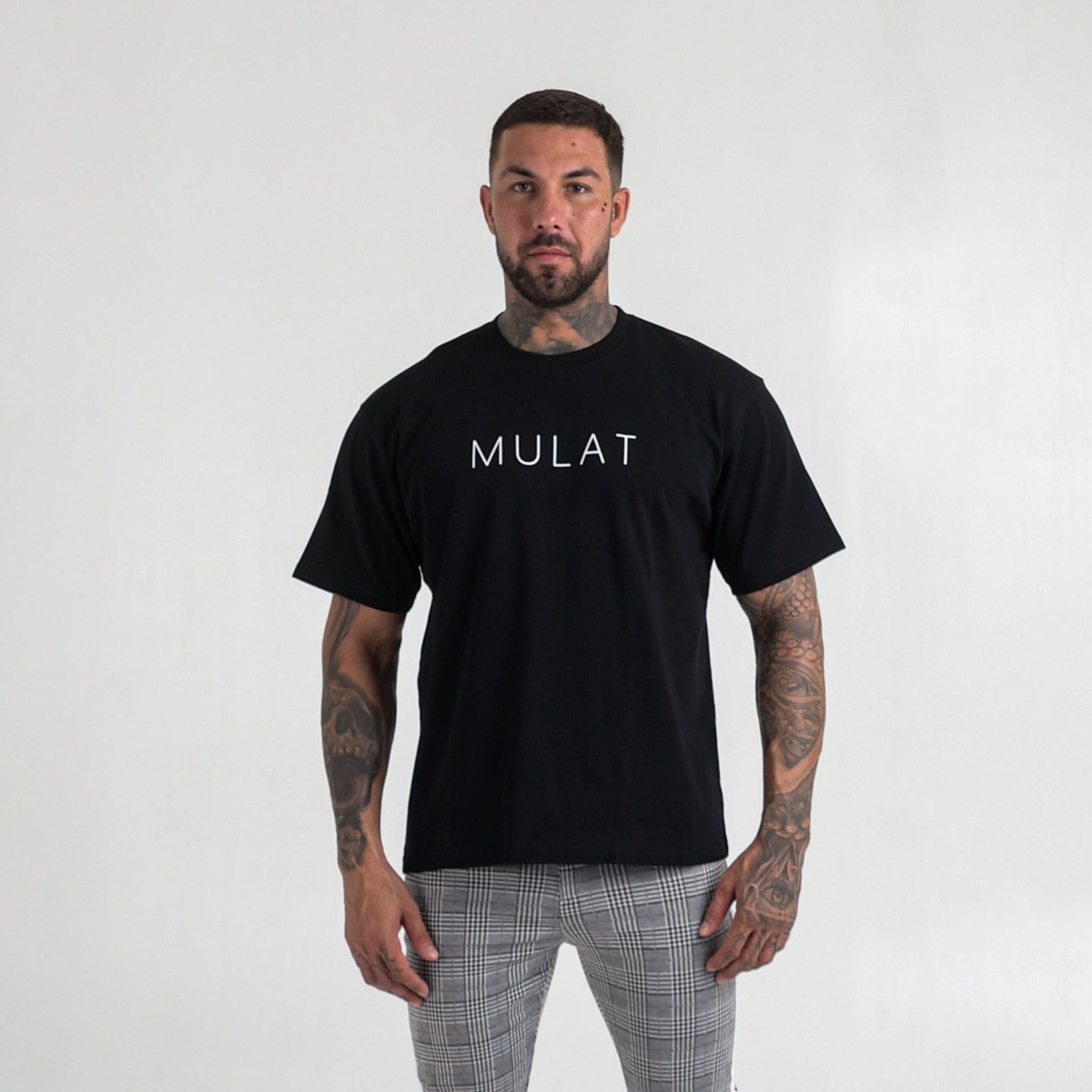 Mulat Mulat V1.0 Oversized T-Shirt - Black