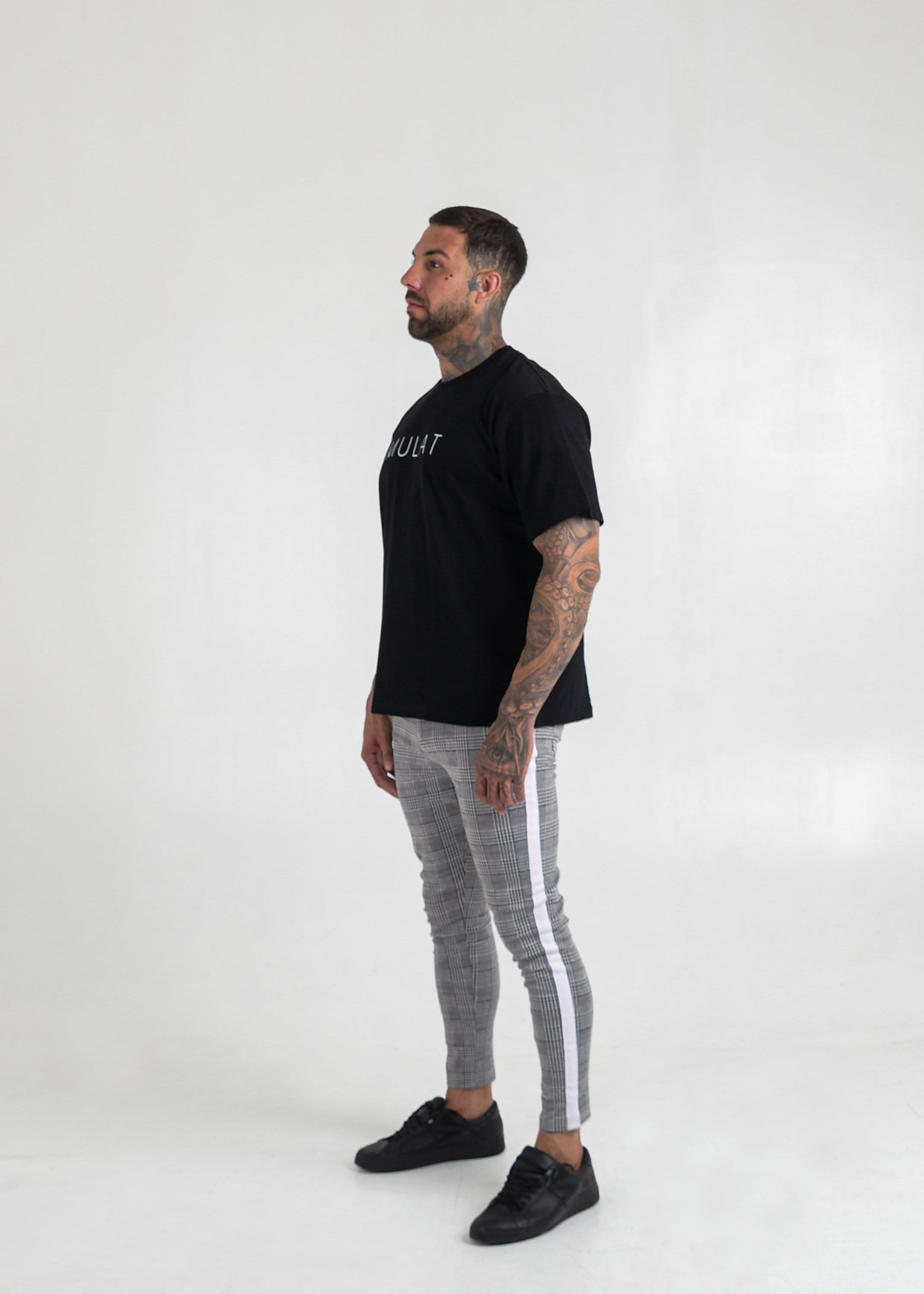 Mulat Mulat V1.0 Oversized T-Shirt - Black