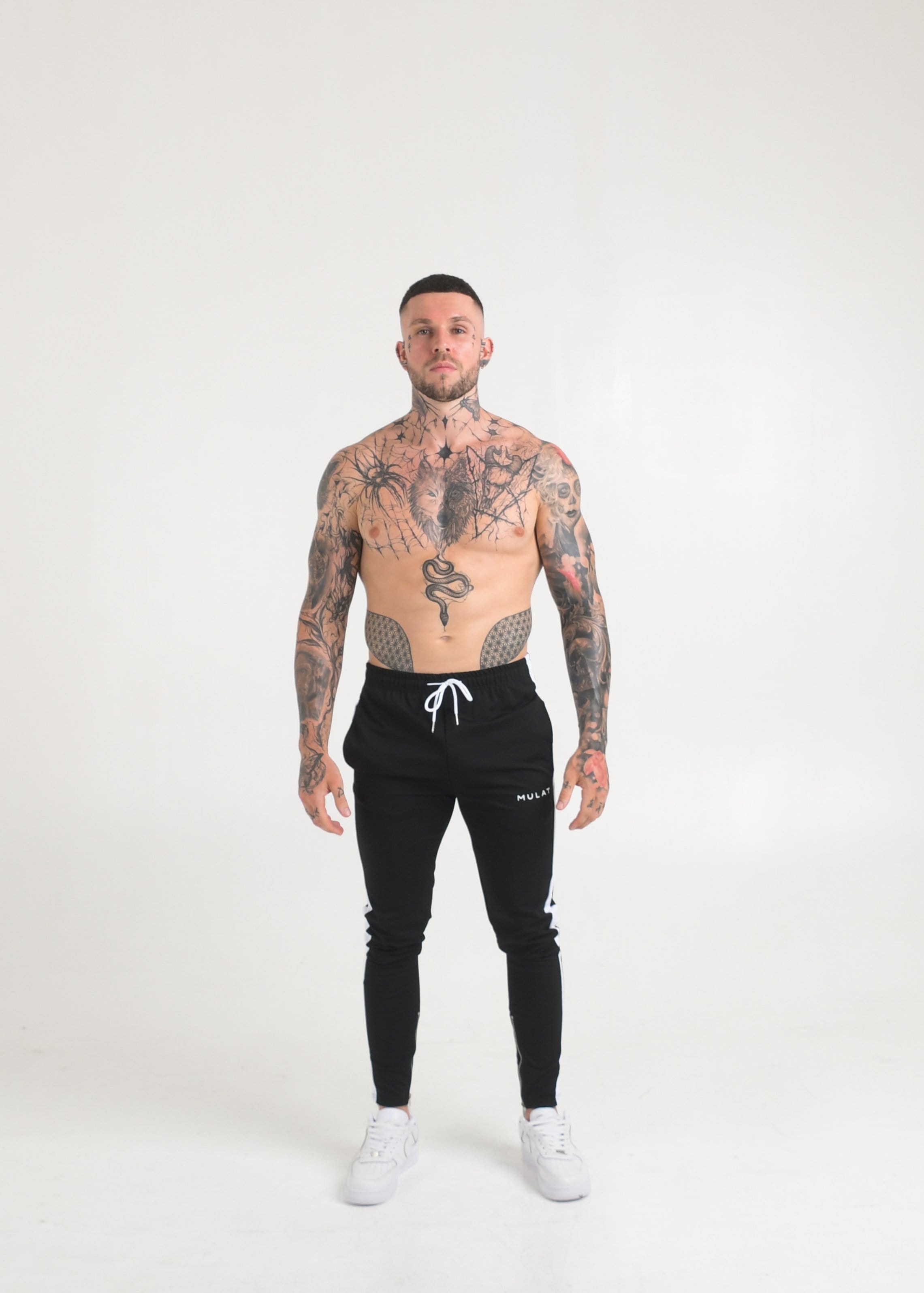 Mulat Mulat Essentials Gym Pants - Black