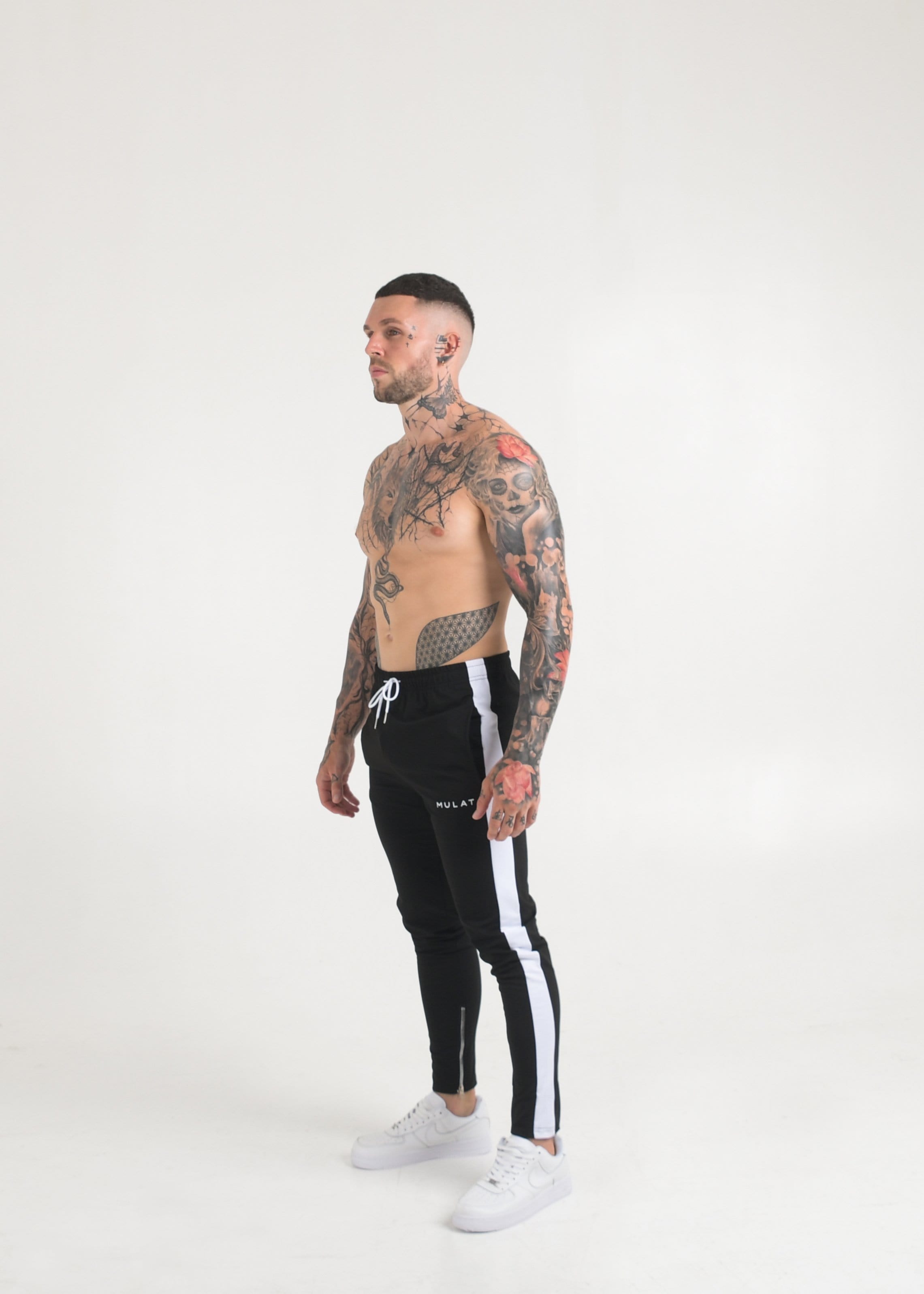 Mulat Mulat Essentials Gym Pants - Black
