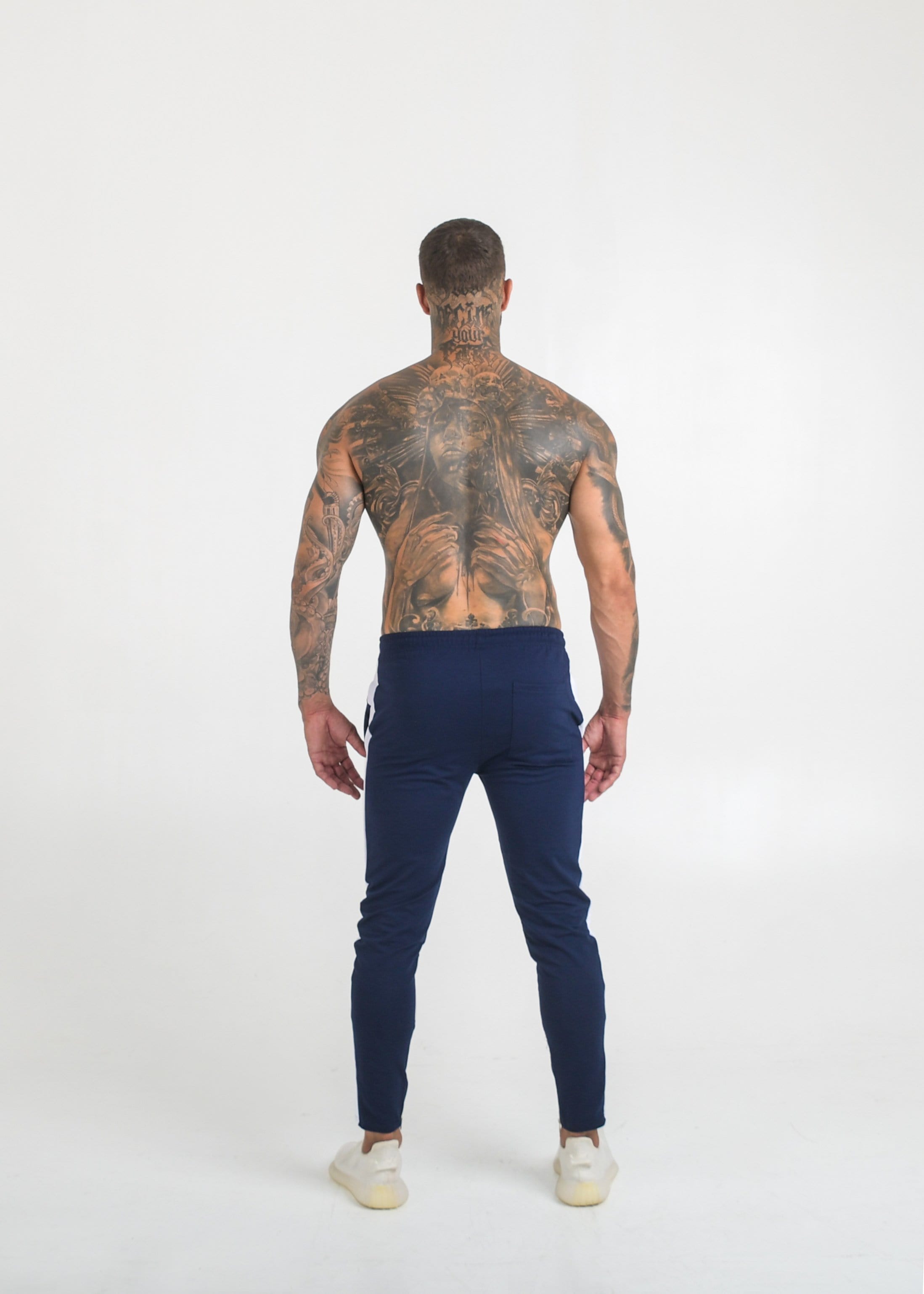 Mulat Mulat Essentials Gym Pants - Navy 