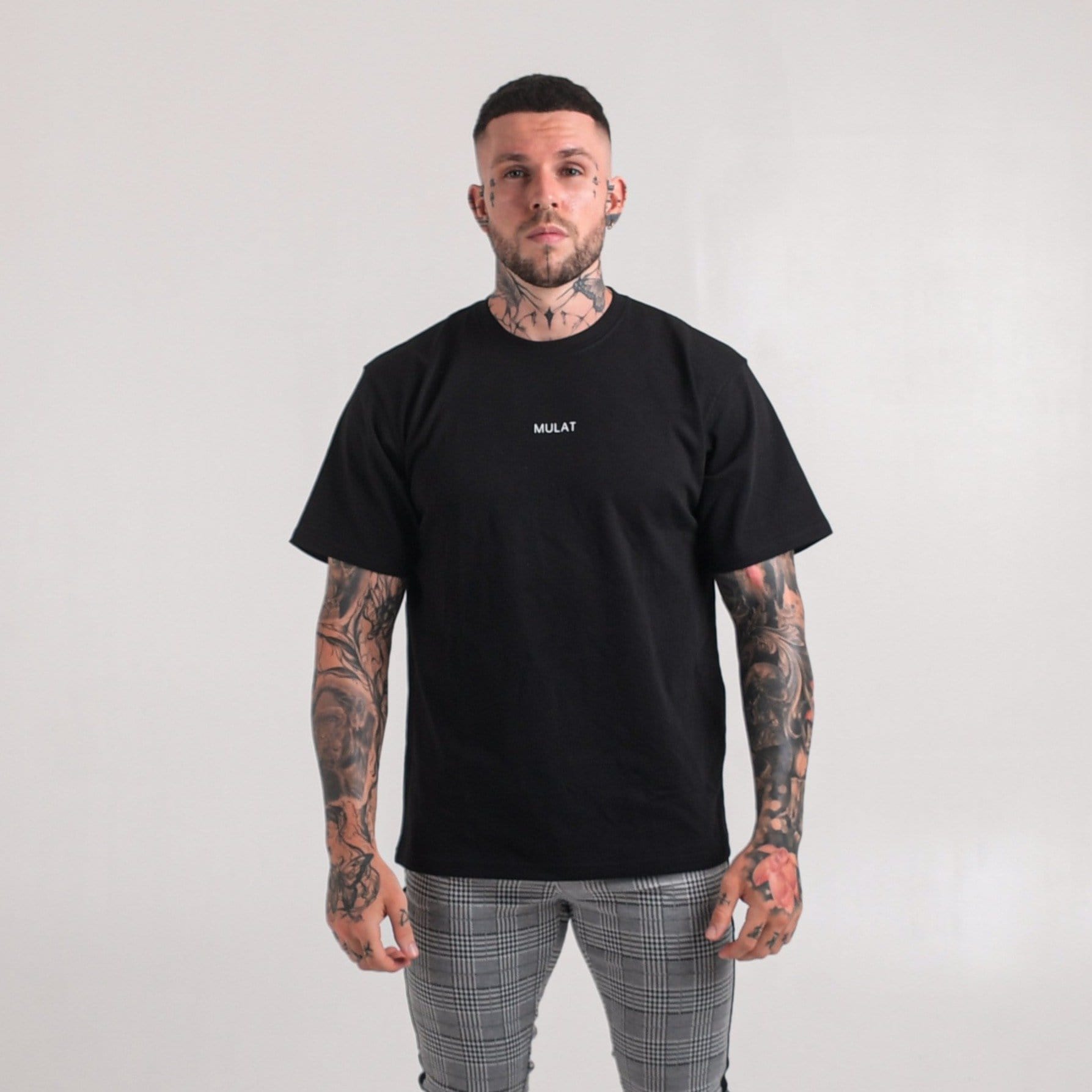 Mulat Mulat V2.0 Oversized T-Shirt - Black