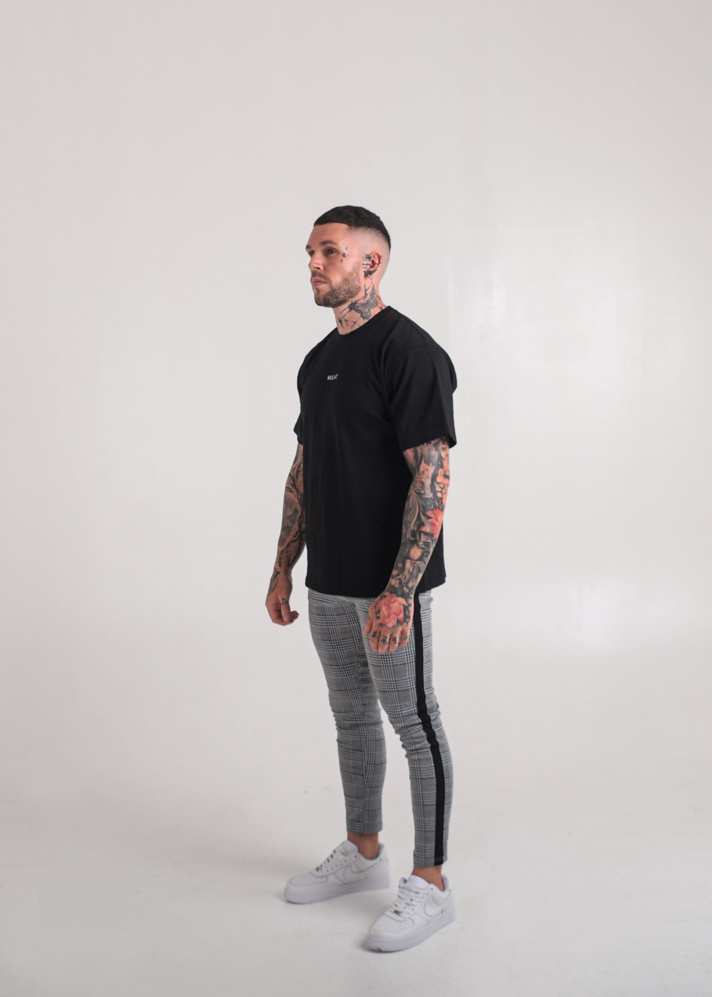 Mulat Mulat V2.0 Oversized T-Shirt - Black