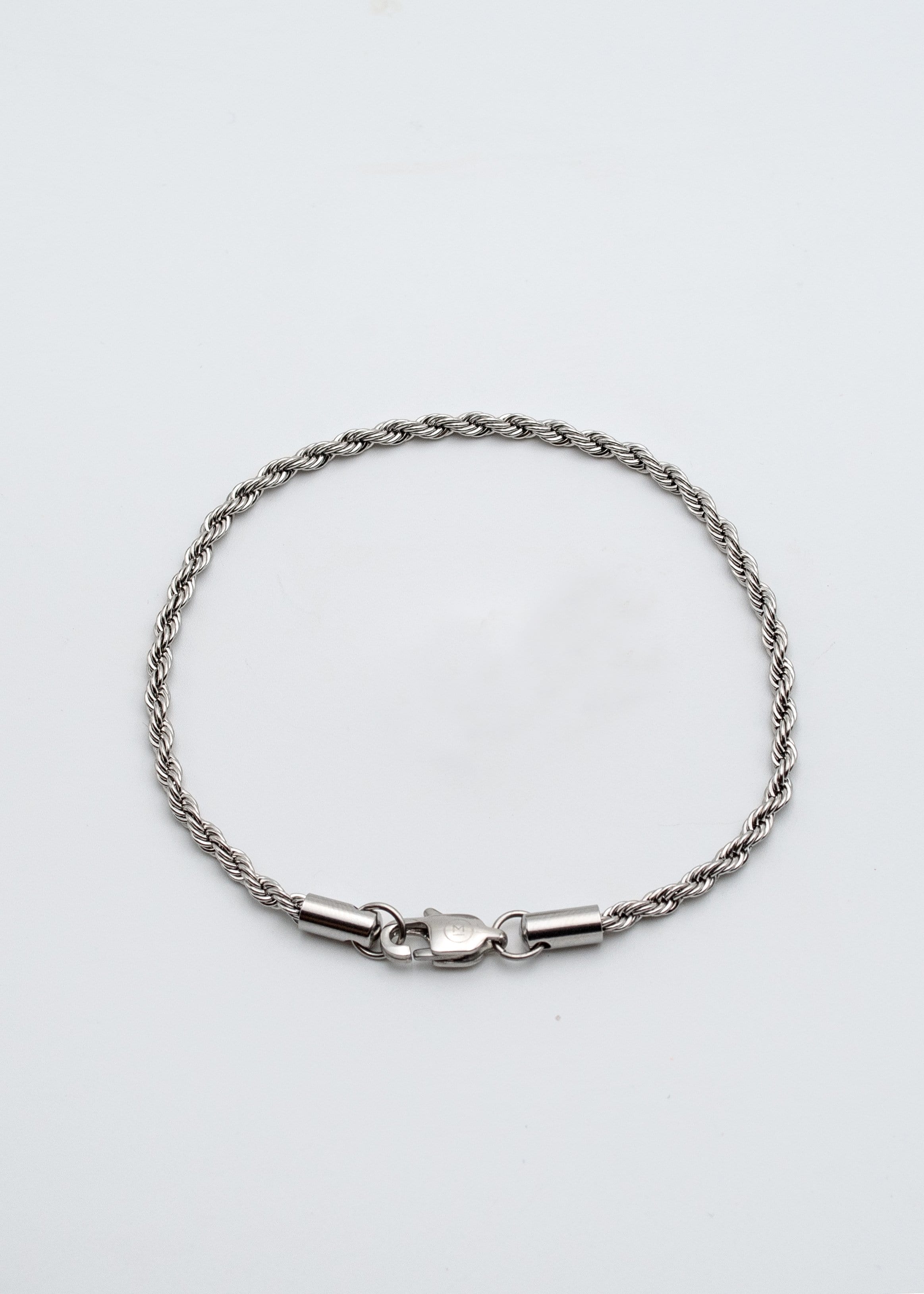 Mulat 3MM Rope Bracelet - Silver