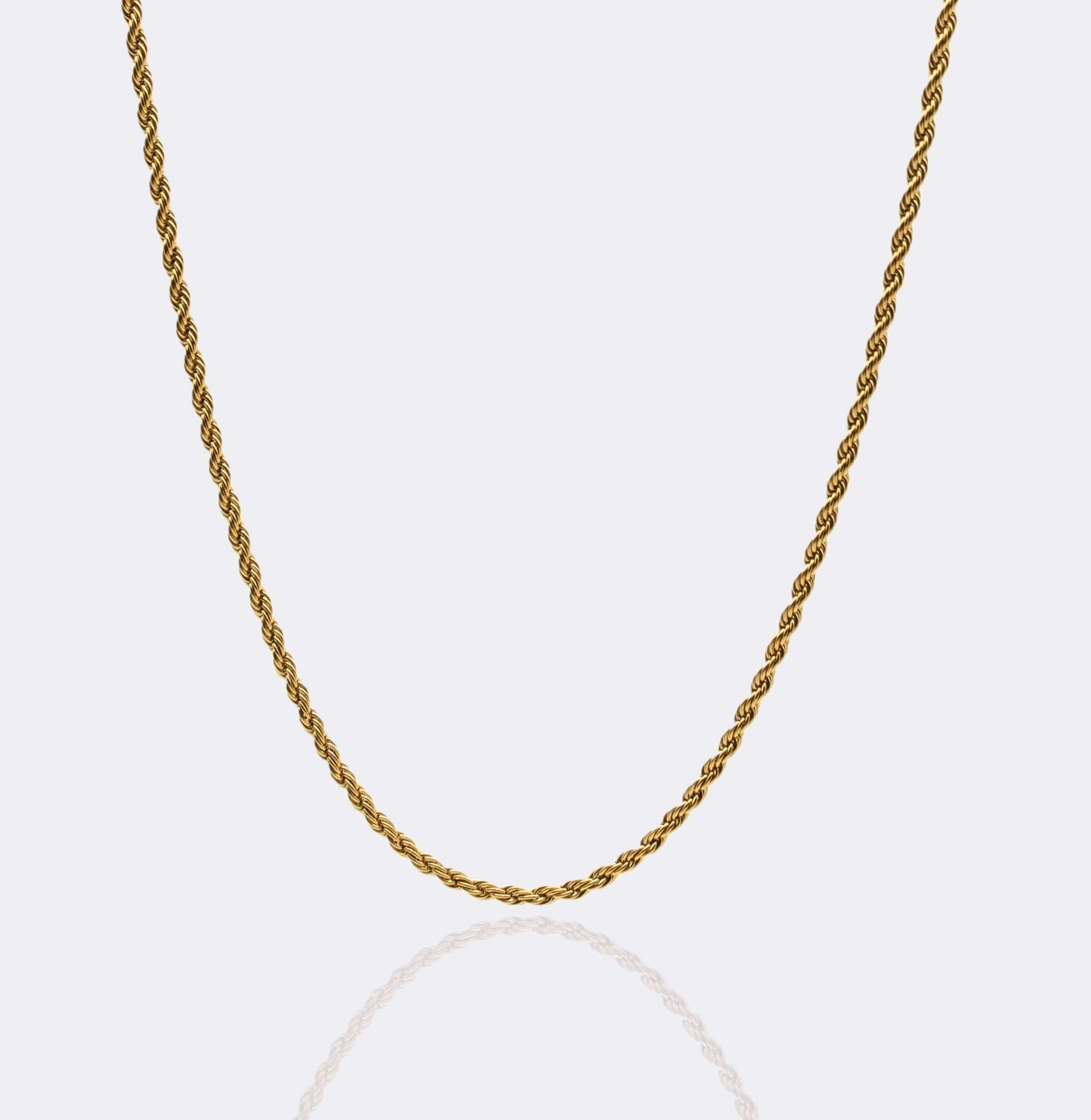 Mulat 3MM Rope Chain - Gold