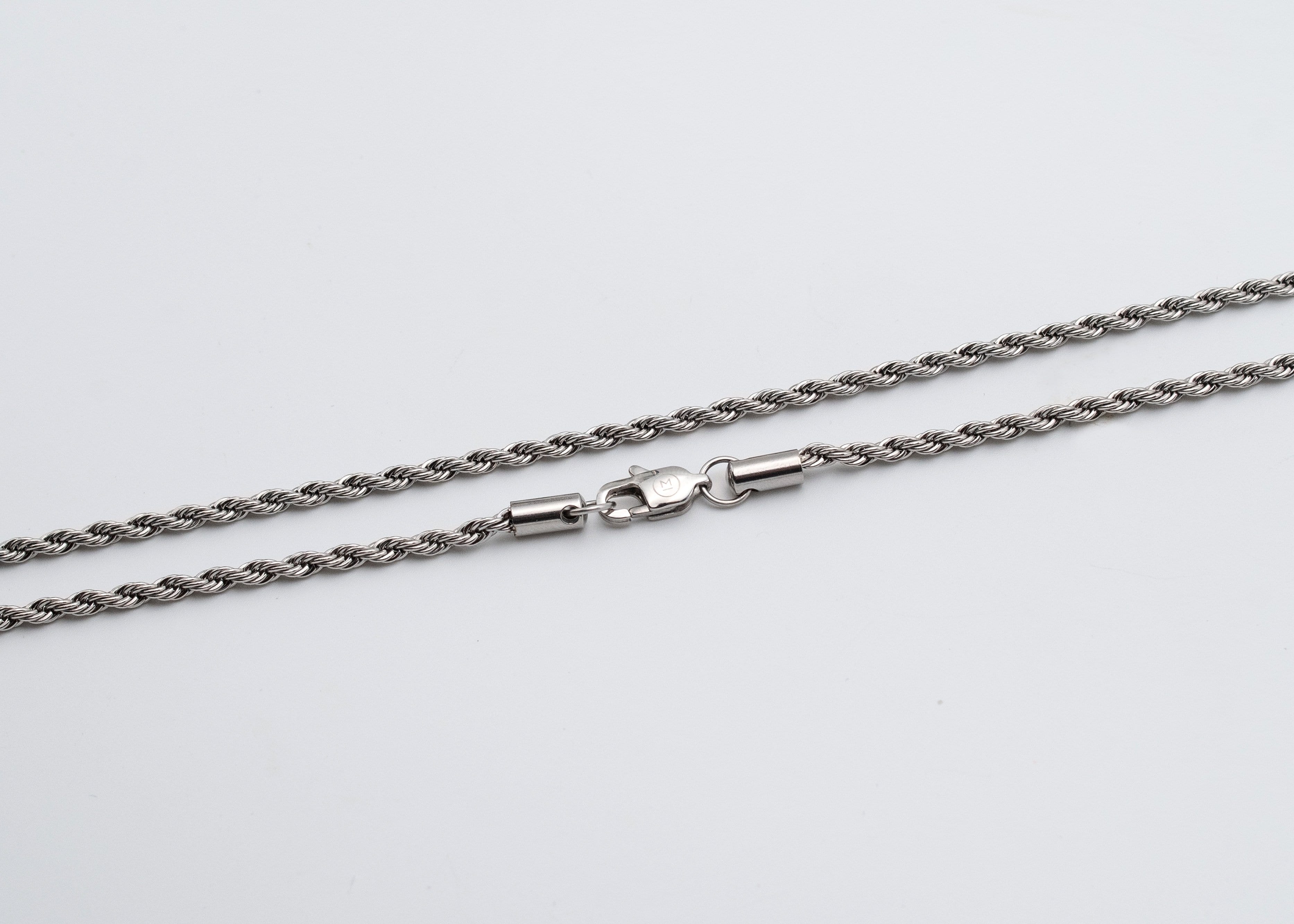 Mulat 3MM Rope Chain - Silver