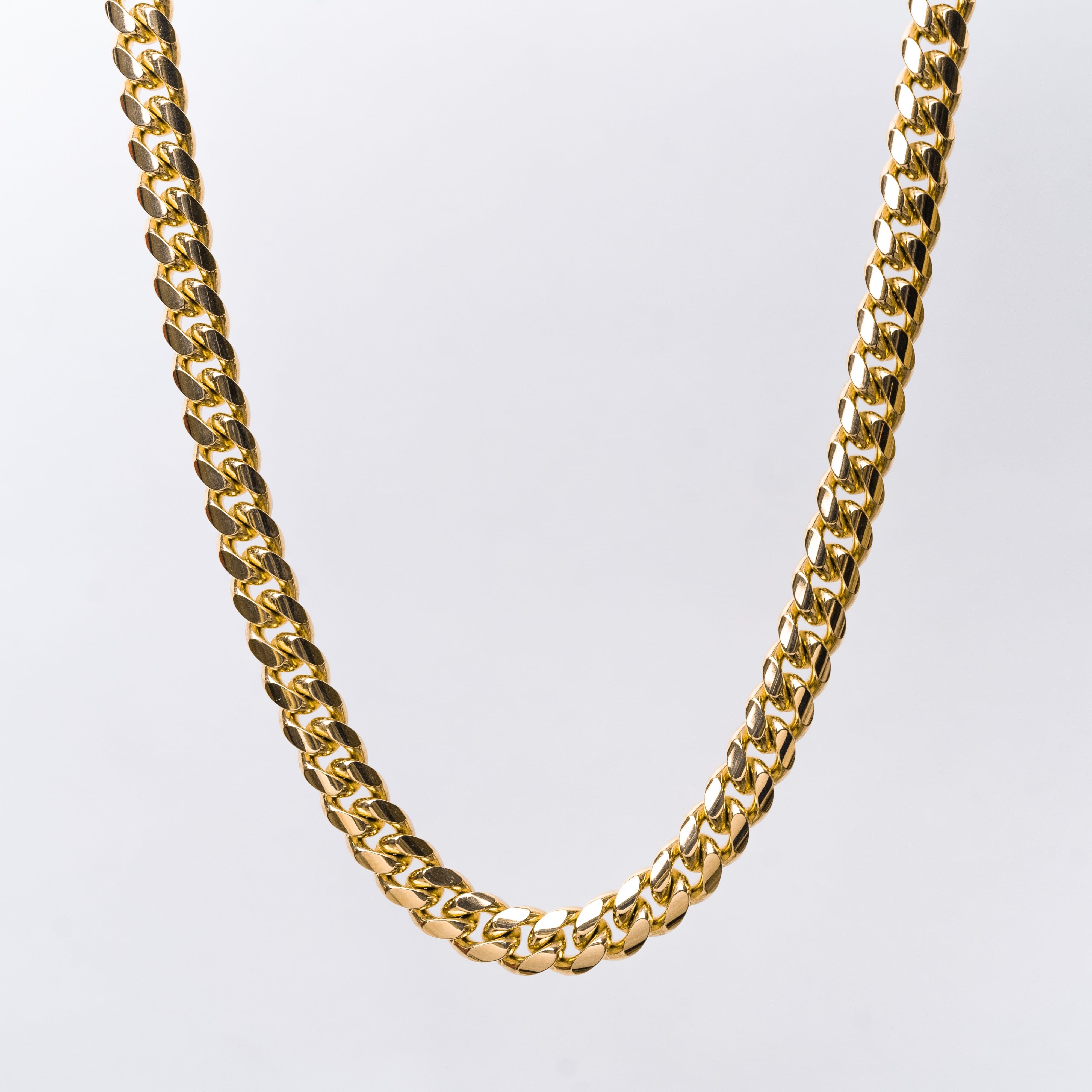 Mulat Heavyweight 10MM Cuban Link Chain - Gold
