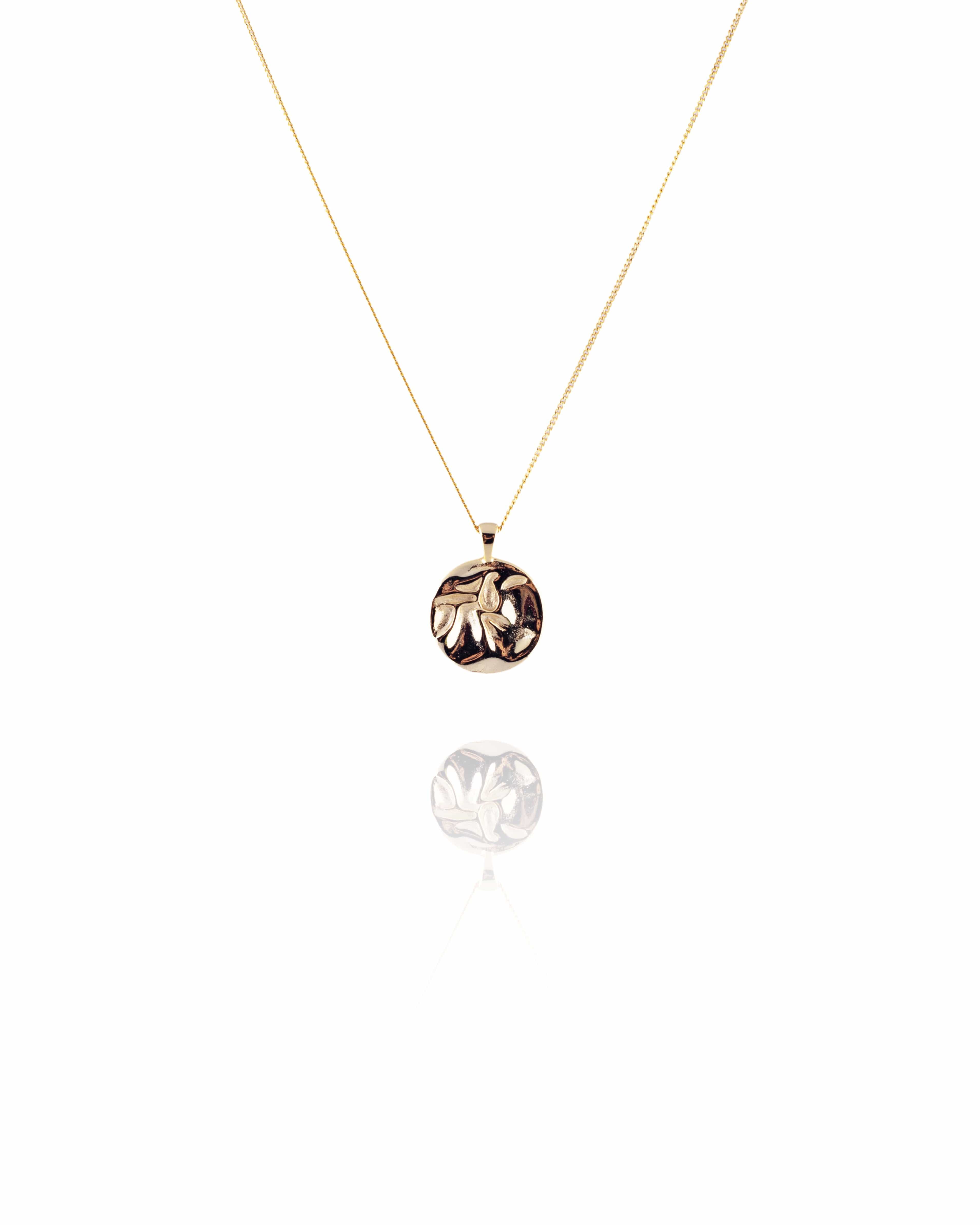 Ridged Pendant Necklace - Mulat