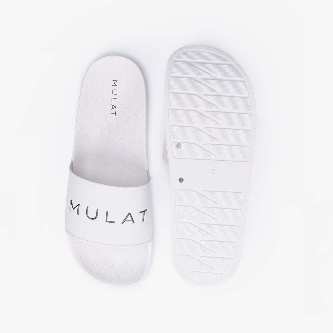 Mulat Classic Slides - White