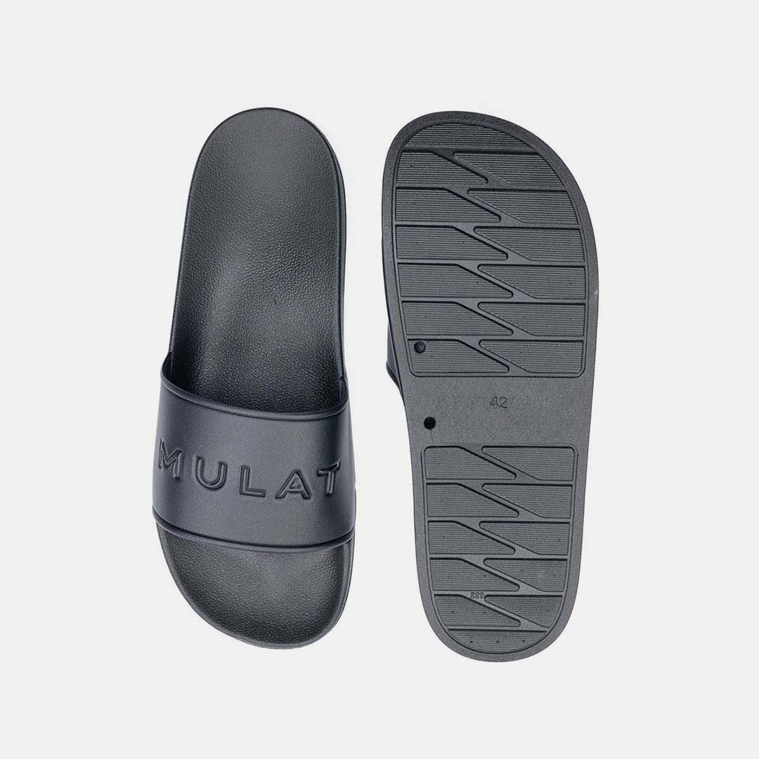 Mulat Classic Slides - Matte Black