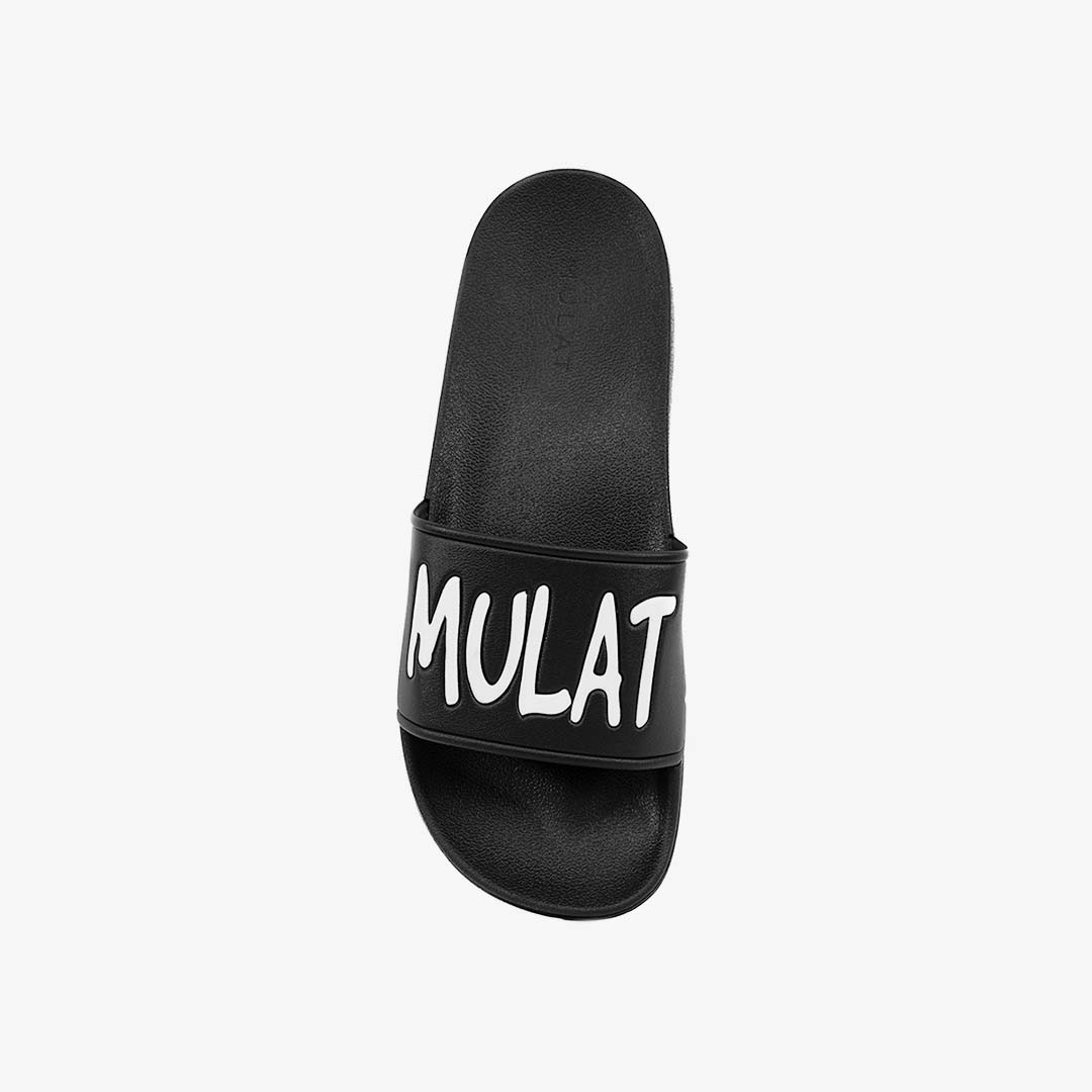 Mulat Abstract Slides - Matte Black