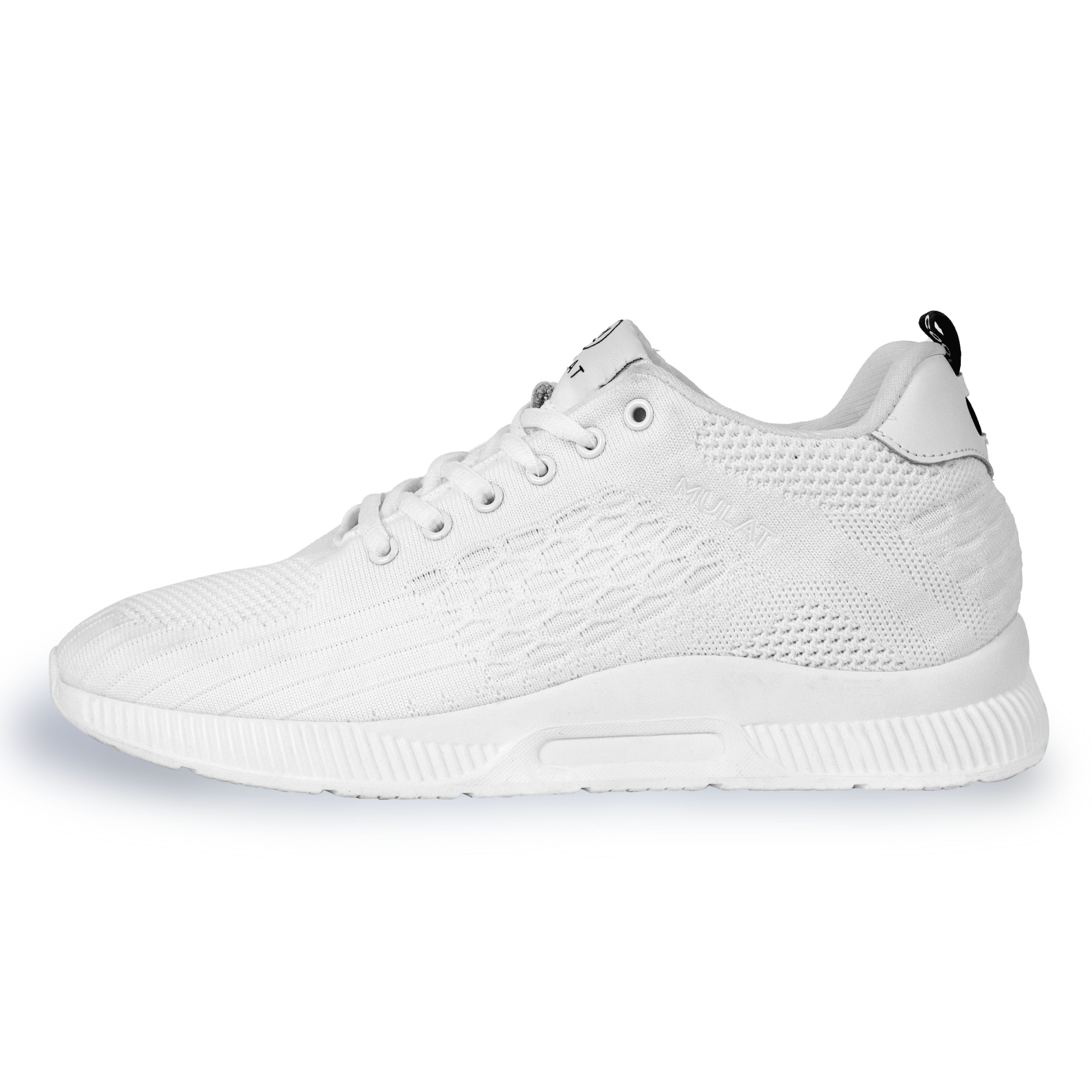 Mulat Ultraplex Sneakers White (2.4" Boost)