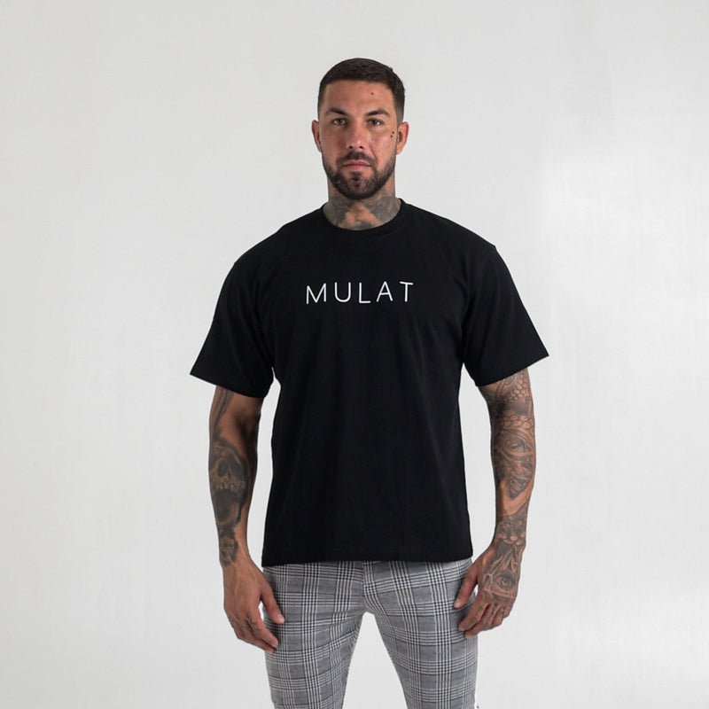 Mulat Mulat V1.0 Oversized T-Shirt - Black 