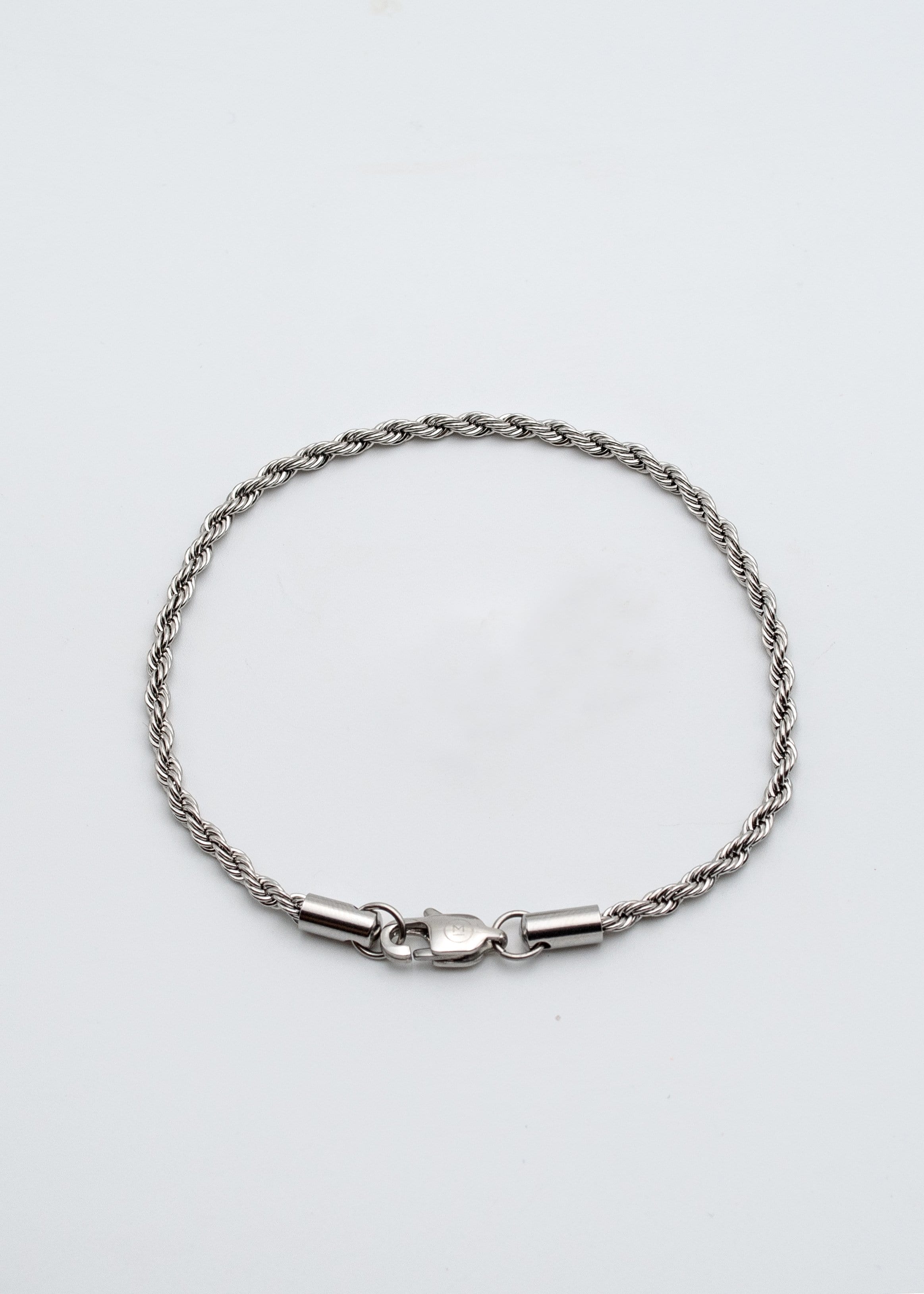 Mulat 3MM Rope Bracelet - Silver 