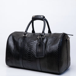 Mulat MULAT Black Python Duffel Bag 